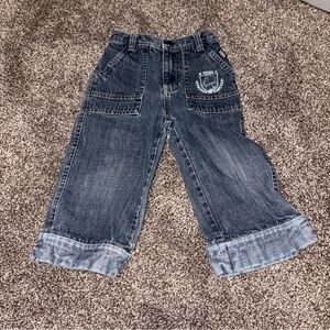 Vintage RARE Kids Winnie The Pooh Denim Jeans
